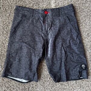 Vans Charcoal Heather Hybrid Board Shorts
